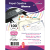 papel opalina 225g grueso cursor okaeri